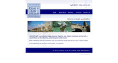 Desktop Screenshot of cassidylaw.ie